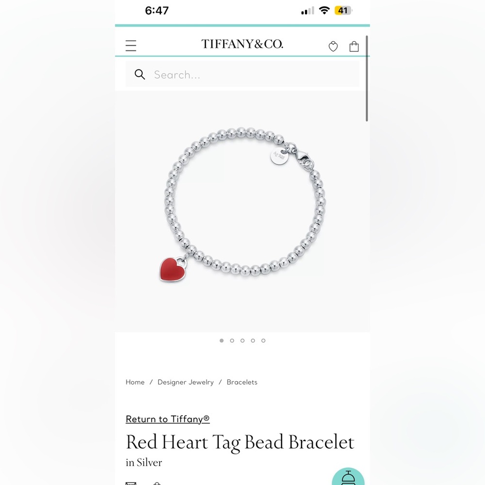 Return to Tiffany bracelet